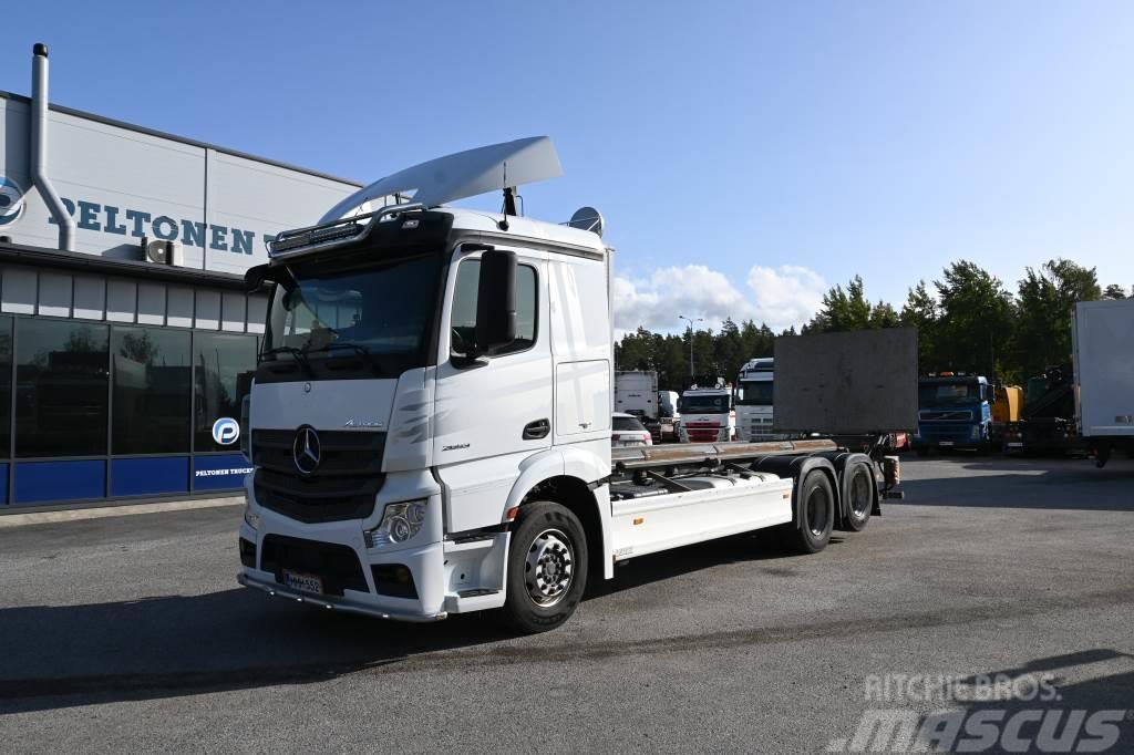 Mercedes-Benz Actros 2653 6x2 Konttiauto Containerchassis