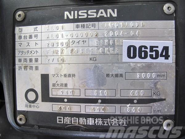 Nissan AL01A09D LPG heftrucks