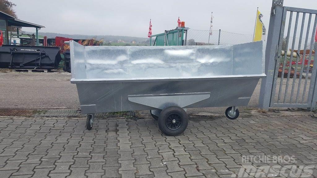 Fuchs Dungcontainer 230 cm mit EURO Aufnahme Voorladers en gravers