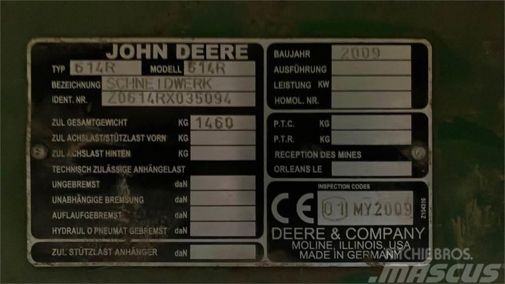 John Deere 614R Accessoires voor maaidorsmachines