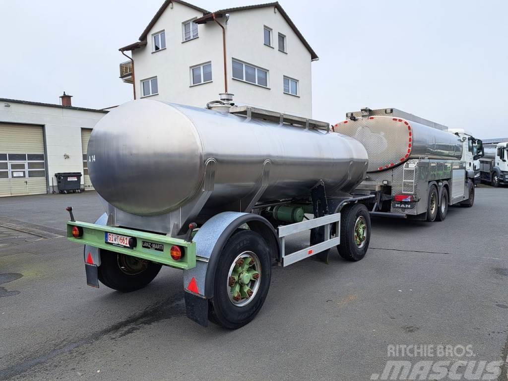  Fabr. Lanz + Marti - UNISOLIERT - 9500 Liter(Nr. 5 Tankwagen
