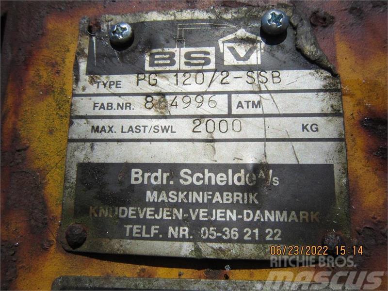  - - -  BSV PG 120/2 Gaffelløfter Diesel heftrucks