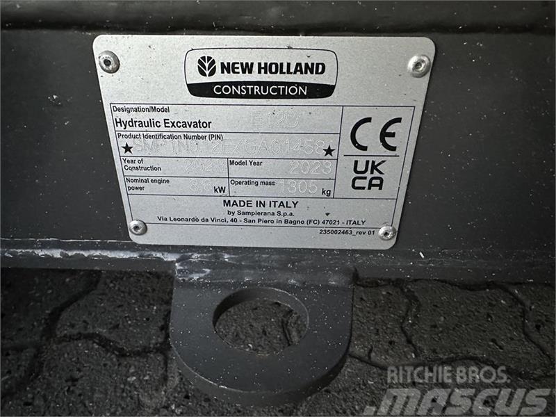 New Holland E12D Minigraafmachines < 7t