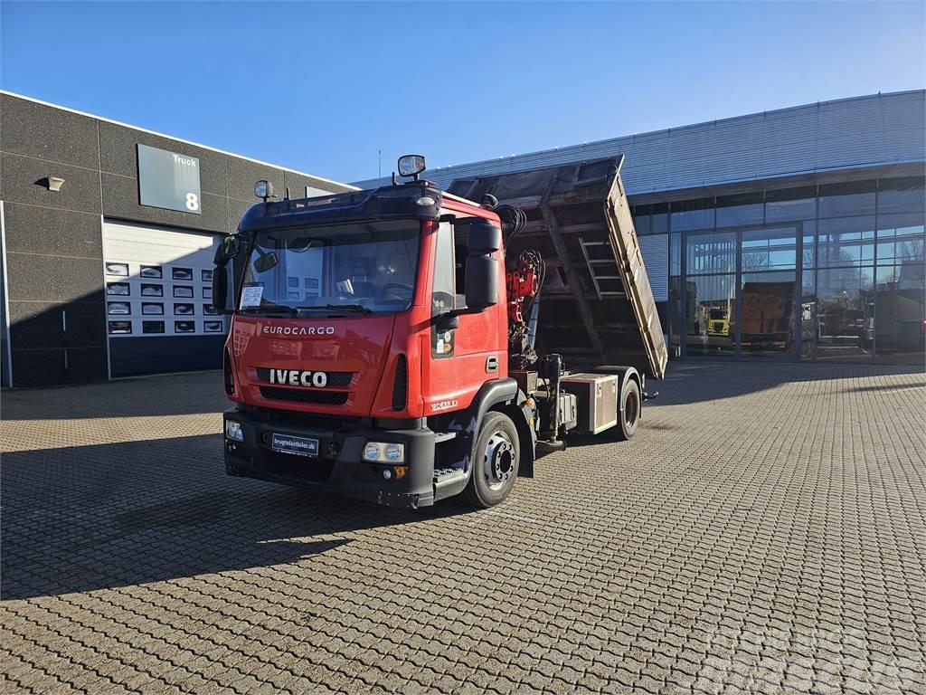 Iveco Euro Cargo 120E25 Vlakke laadvloer met kraan