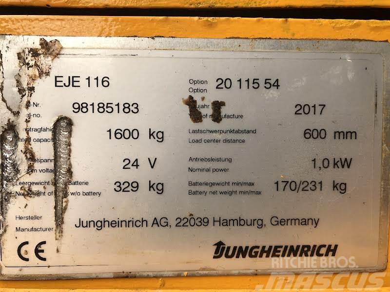 Jungheinrich EJE 116 Electro-pallettrucks