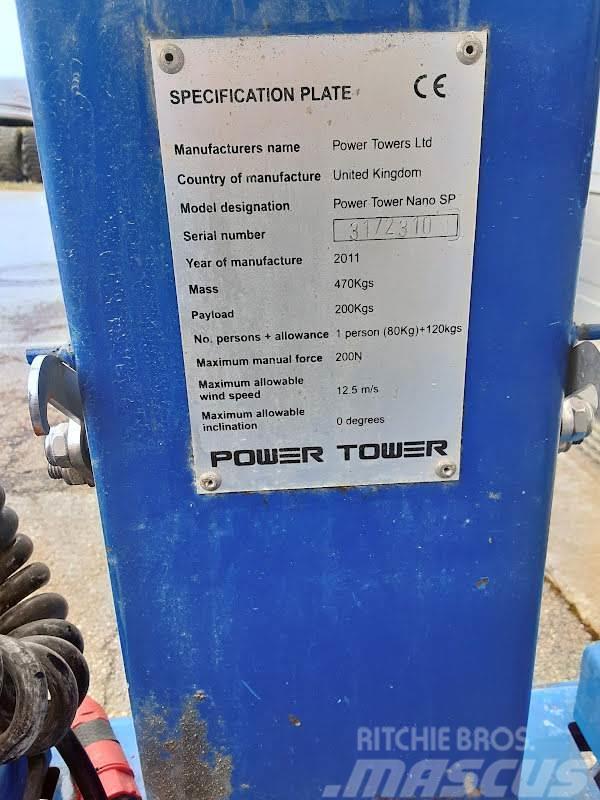Power TOWERS NANO SP Andere liften en hoogwerkers