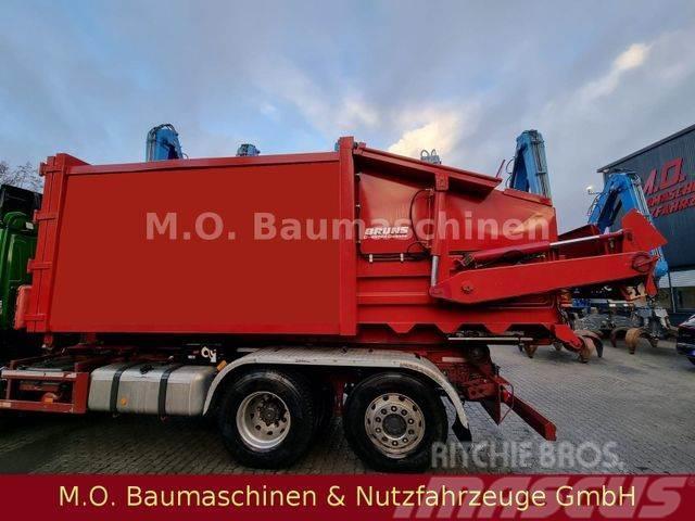 Bruns SP 1502 / Müllsammelaufbau/ Hecklader / Vuilniswagens