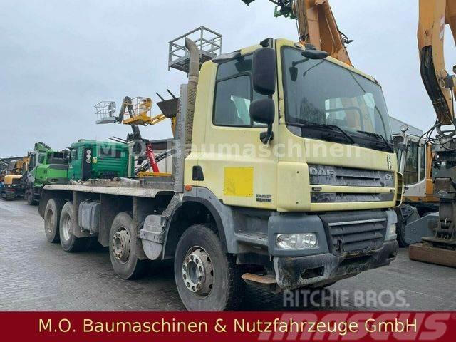 DAF CF 85.410 / 8x4 / AC / Euro 5 / Blatt / Blatt / Vrachtwagen met containersysteem