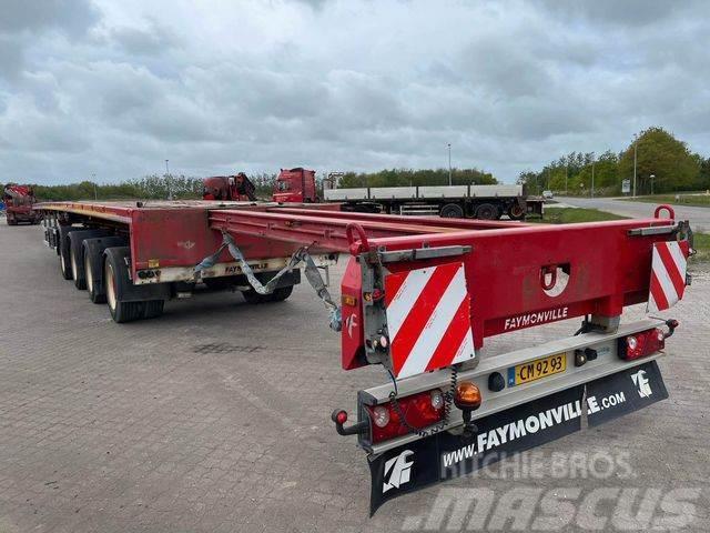 Faymonville 55 m long wing trailer Autotransporter