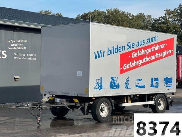  H&amp;W HWZKAK1156 Kofferanhänger Gesloten opbouw trailers