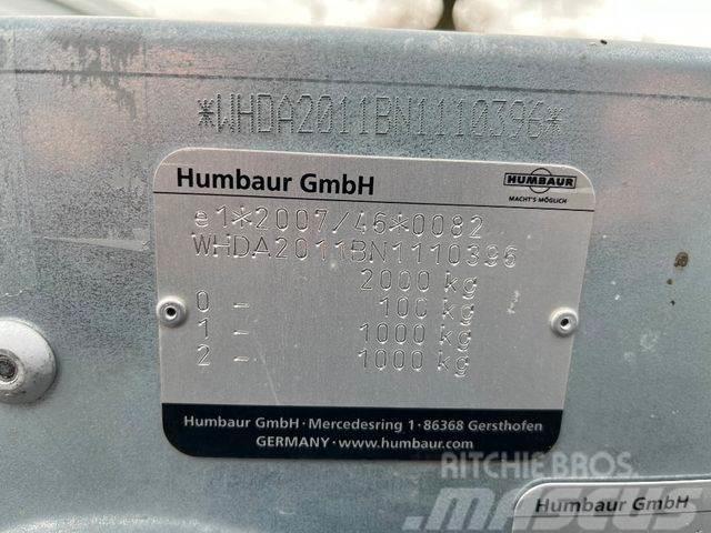 Humbaur FTK204020, Standort: FR/Corcelles Oprijwagen
