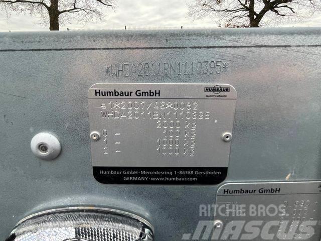 Humbaur FTK204020, Standort: FR/Corcelles Oprijwagen