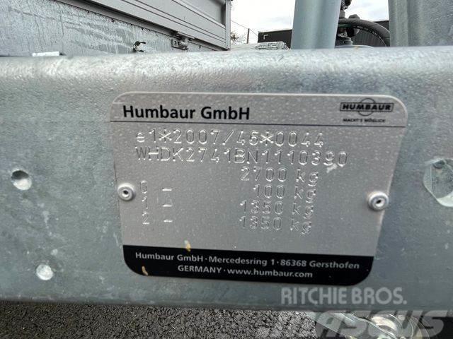Humbaur HUK273117, Standort: FR/Corcelles Vlakke laadvloer