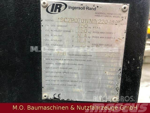 Ingersoll Rand Kompressor / 7 bar / 750 Kg Overige componenten