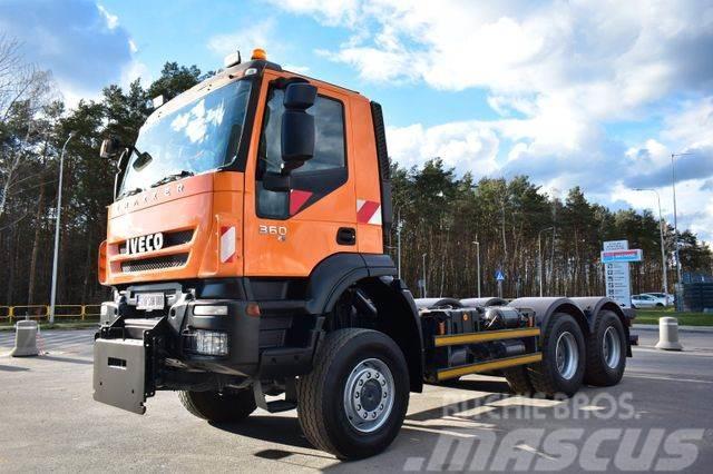 Iveco TRAKKER 6x6 EURO 5 CHASSIS 93.000 km !!! Chassis met cabine