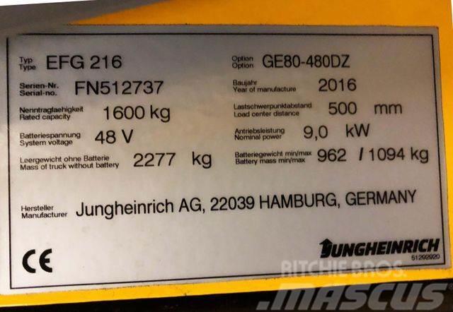 Jungheinrich EFG 216 Heftrucks overige