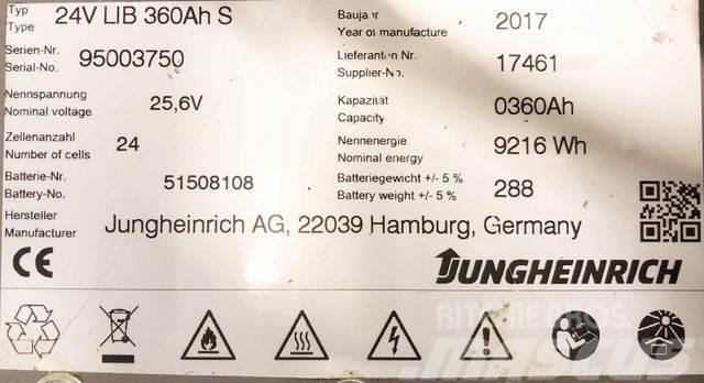 Jungheinrich ERD 220 - 1660MM HUB - 2000KG -INITIAL. -LITHIUM Orderpicker voor hoog niveau