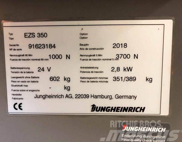 Jungheinrich EZS 350 - BJ. 2018 - NUR 1.606 STD. Anders