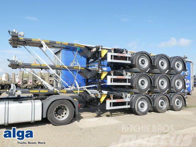 Kässbohrer XS, Multichassis, alle Container, Luft-Lift, BPW Diepladers