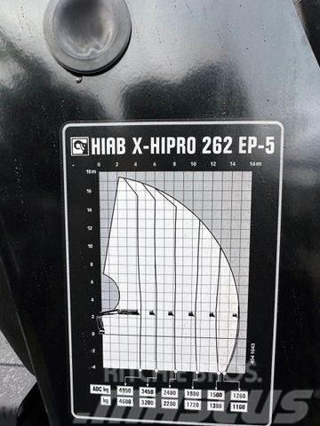  Kran HIAB X-HiPro262 EP-5 Vlakke laadvloer met kraan
