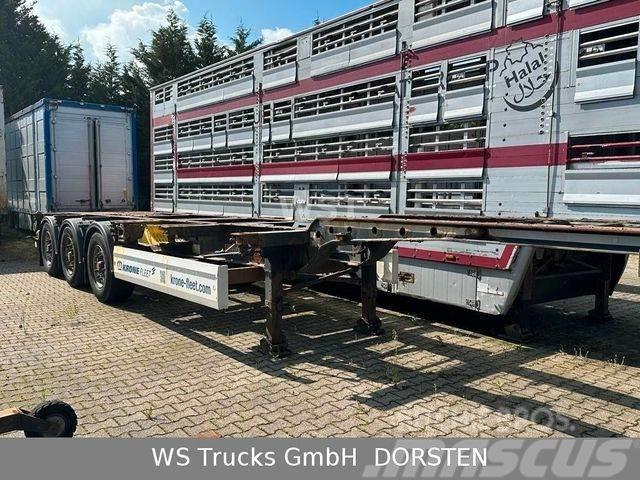 Krone 5 x Containerchassice 20, 30 , 40 ,ft BPW Diepladers