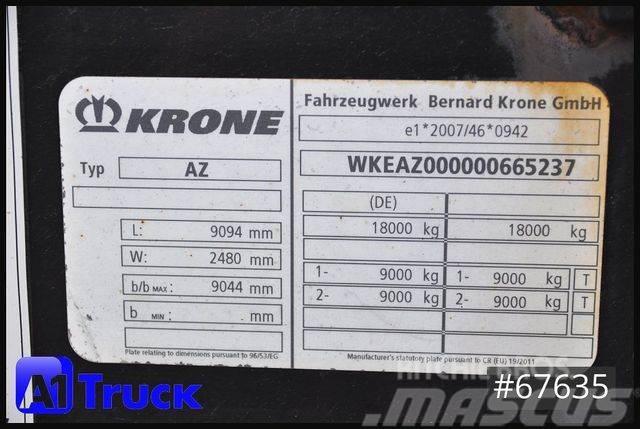 Krone AZ 18, Standard BDF, 1 Vorbesitzer, BPW Containerchassis