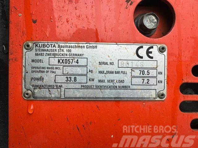 Kubota KX 57-4 mit MS 03 Variolock Schnellwechsler Minigraafmachines < 7t