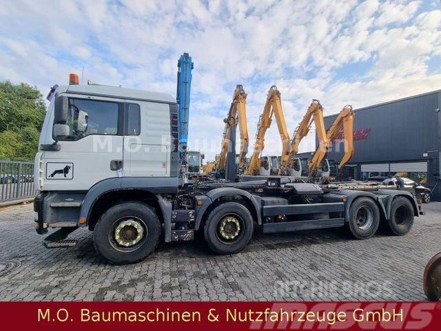 MAN TGA 35.410 / Meiler RK22,65 / AC / 8x4 / Euro 3/ Vrachtwagen met containersysteem