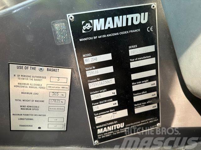 Manitou MRT 2540 P manipulator vin 065 Voorladers en gravers
