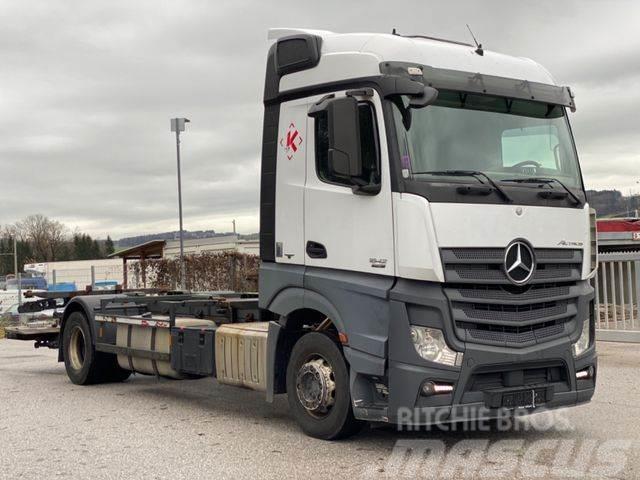 Mercedes-Benz 1842*ACTROS*WECHSELFAHRGESTELL+LBW*BDF*€6* Chassis met cabine