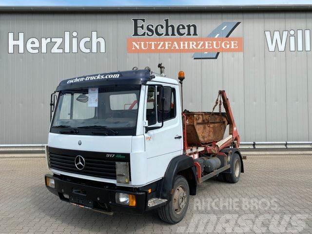 Mercedes-Benz 917 | Meier Ratio Teleabsetzer*AHK*Blatt*Manuell Containertrucks met kabelsysteem