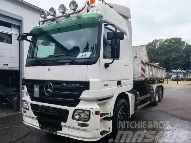 Mercedes-Benz Actros 2541 Abrollkipper Vrachtwagen met containersysteem