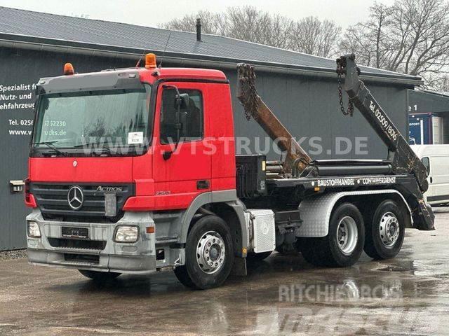 Mercedes-Benz Actros 2546 MP2 V6 Motor 6x2 Absetzkipper Containertrucks met kabelsysteem
