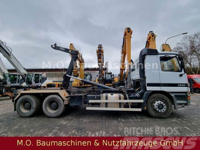 Mercedes-Benz Actros 2636 / 6x4 / Blatt/Luft Vrachtwagen met containersysteem