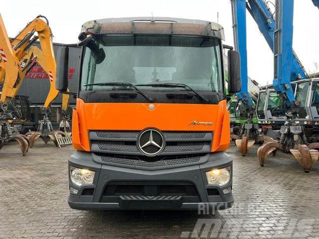 Mercedes-Benz Antos 2543 / AC / Euro 6 / 6x2 / Hiab XR21S59 Vrachtwagen met containersysteem