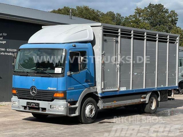 Mercedes-Benz Atego 1228 4x2 Blatt-/Luft 1.Stock Stehmann Dieren transport