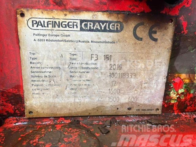 Palfinger F3 151 64 Mitnahmestapler Reachtruck voor hoog niveau