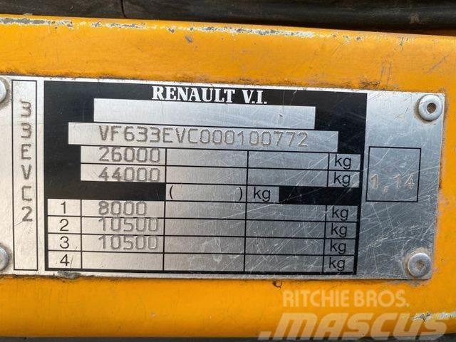 Renault KERAX 420.34 DCi threesided kipper 6x6, 13m3 772 Kipper