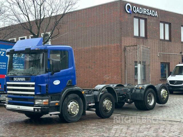 Scania P124 / 400 / 8x2 / Retarder / Lenkachse Chassis met cabine