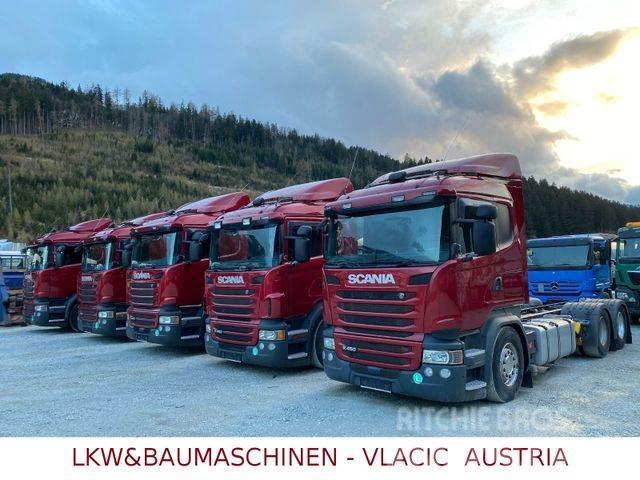Scania R 450 Fahrgestell Chassis met cabine