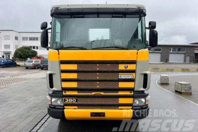 Scania R114 380 6x4 Containertrucks met kabelsysteem
