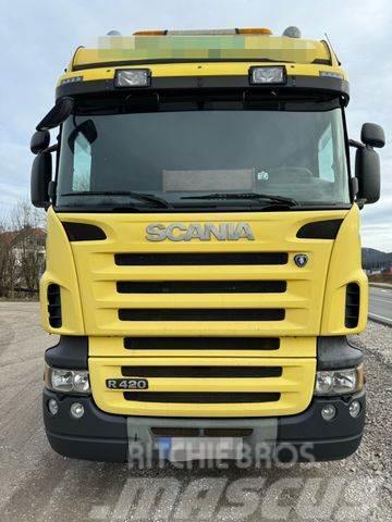 Scania R420 6X2 gelenkte Achse Chassis met cabine