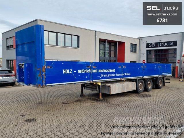 Schmitz Cargobull SPR 24 / Staplerhalterung / Lenkachse /Liftachse Vlakke laadvloeren