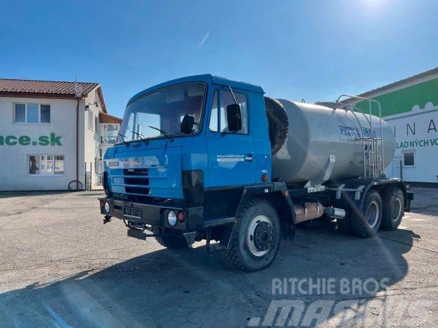 Tatra 815 6x6 stainless tank-drinking water 11m3,858 Tankwagen