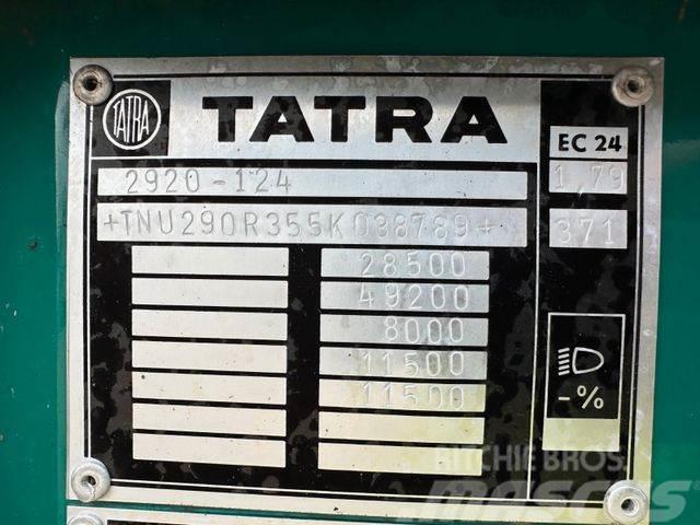Tatra T 815 woodtransporter 6x6, crane+WILD 789+101 Kranen voor alle terreinen