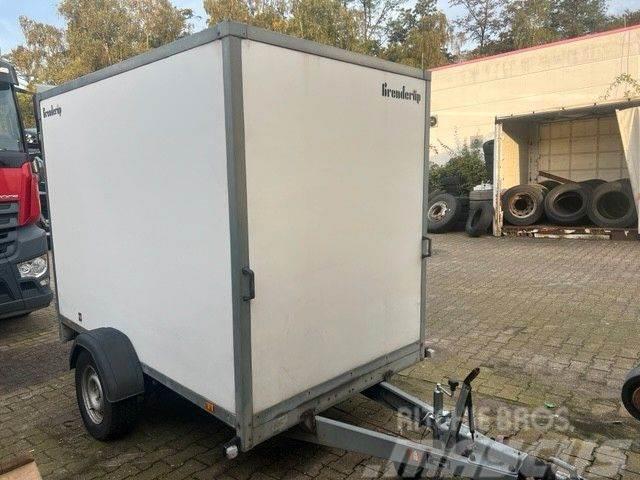 Thule Kofferanhänger,1,3t,1-Achs,HU07/25 Gesloten opbouw trailers