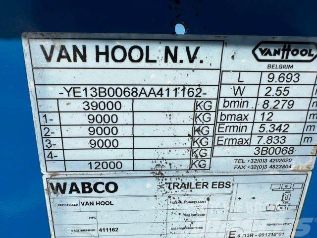 Van Hool LOWDECK for containers vin 162 Diepladers