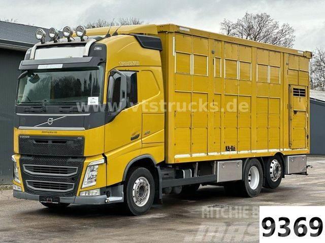 Volvo FH 420 6x2 KA-BA 3Stock Dieren transport