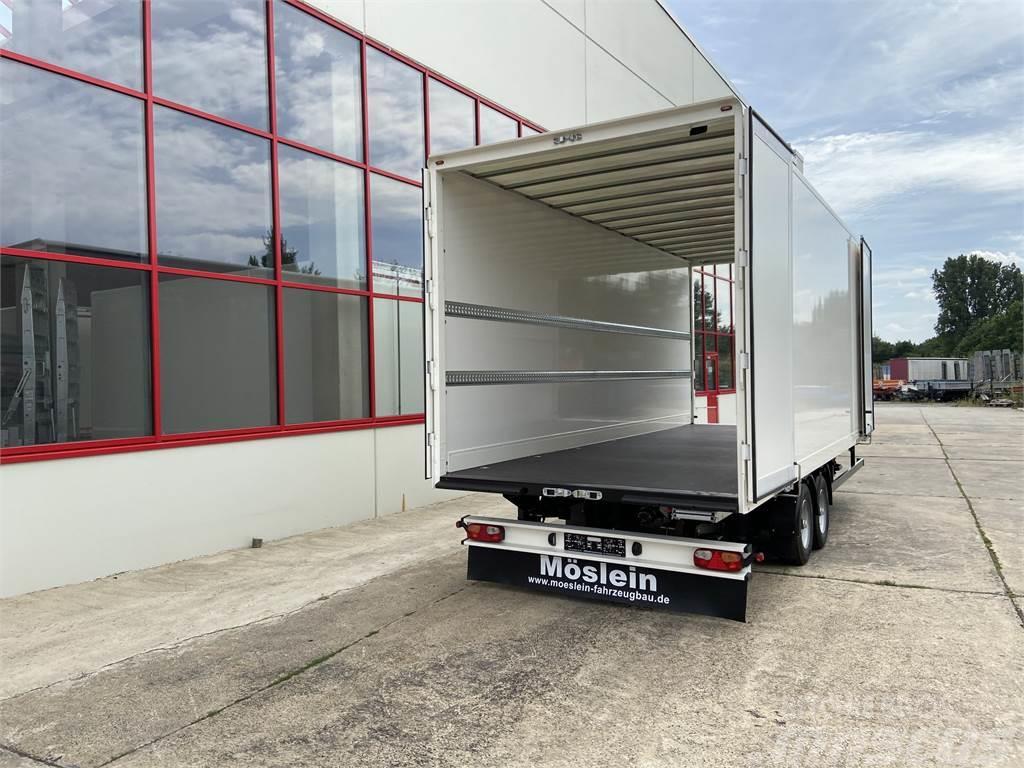 Möslein TKO 105 D 6m weiß Tandem- Koffer, Durchladbar, - Gesloten opbouw trailers