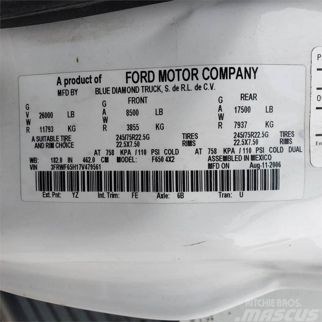 Ford F-650 Onderhoud voertuigen